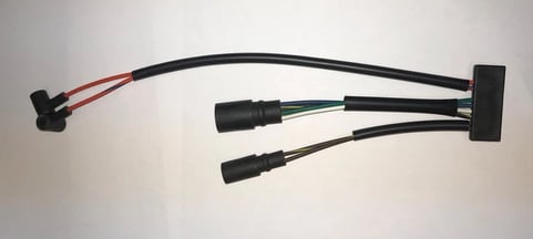An Example of a Plastic Overmolded Cable